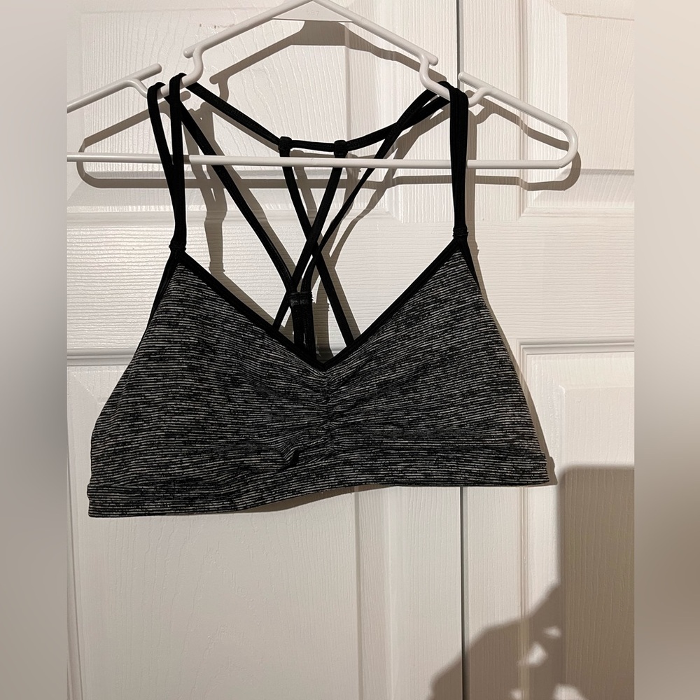 🌸🌸5 for $15🌸🌸Old Navy Heathered Black Strappy Sports Bra